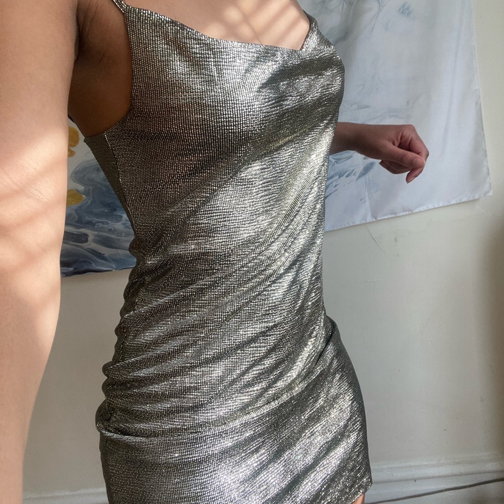 Shimmery Mini Dress